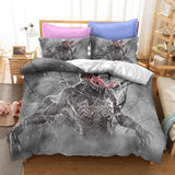 Film Venom Cosplay Bedding Set Duvet Cover Halloween Bed Sheets
