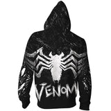 Venom Cosplay Hoodie Halloween Sweater Costume