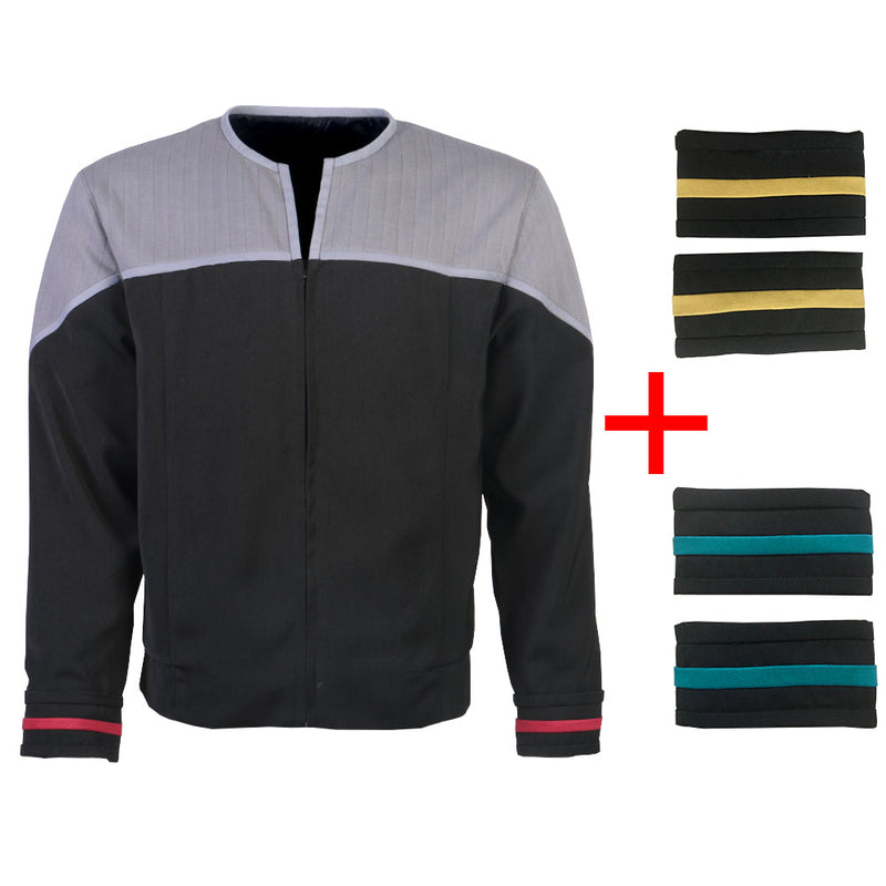 Nemesis First Contact Uniforms Deep Space Nine Captain Picard Sisko Starfleet Costumes
