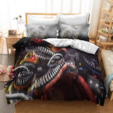 Five Nights at Freddy's Cosplay Bedding Duvet Cover Halloween Sheets Bed Set