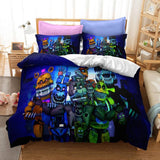 Five Nights at Freddy's Cosplay Bedding Duvet Cover Halloween Sheets Bed Set