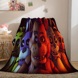 Five Nights at Freddy's Cosplay Flannel Blanket Room Decoration Throw