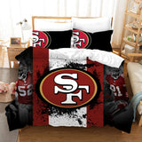 Football Rugby Team Cosplay Bedding Sets Duvet Cover Halloween Comforter Sets