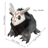 Forest Demon Plush Toy Soft Sheep Stuffed Doll Birthday Holiday Gifts for Kids