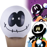 Friday Night Funkin Skid Cosplay Latex Helmet Halloween Props