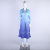 New Frozen 2 Cosplay Snow Adult Elsa Dress Costume Halloween Cosplay Elsa Anna Costume Princess Ice Queen Elsa Outfit Full Set - bfjcosplayer