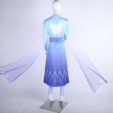 New Frozen 2 Cosplay Snow Adult Elsa Dress Costume Halloween Cosplay Elsa Anna Costume Princess Ice Queen Elsa Outfit Full Set - bfjcosplayer