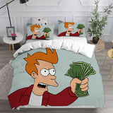 Futurama Season 1 Cosplay Bedding Sets Duvet Cover Halloween Comforter Sets