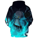 Game Undertale Sans Cosplay Hoodie Sweater Halloween Costume