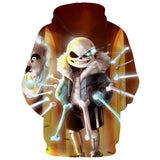 Game Undertale Sans Cosplay Hoodie Sweater Halloween Costume