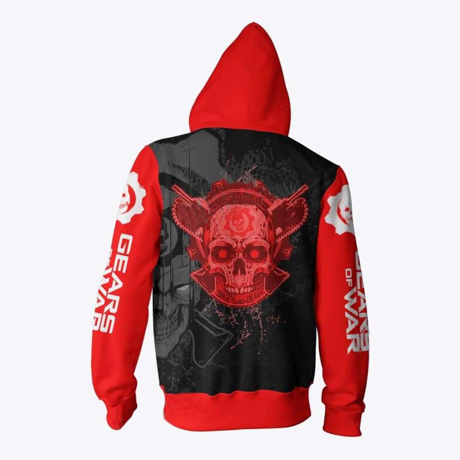 Gears of war 5 3D Printed Sweater Hooded Zip Shirt - bfjcosplayer
