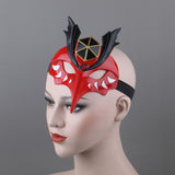 Genshin Impact Kujo Sara Cosplay PVC Mask Halloween Props