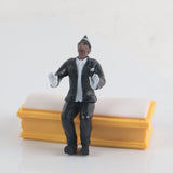 Cosplay Ghana Dancing Pallbearers Coffin Dance Figure Action Funeral Dancing Team Display Funny Accessories
