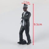 Cosplay Ghana Dancing Pallbearers Coffin Dance Figure Action Funeral Dancing Team Display Funny Accessories