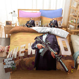 Grand Theft Auto Cosplay Bedding Duvet Cover Halloween Sheets Bed Set