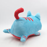 Gravycatman Plush Toy Blue Cat Soft Stuffed Doll Birthday Holiday Gifts for Kids