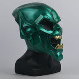 Green Goblin Helmet Cosplay Latex Mask Halloween Props