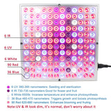 LED Grow Light 25W 45W AC85-265V Full Spectrum Plant Lighting Fitolampy For Plants Flowers Seedling Cultivation