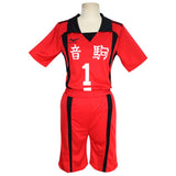 Haikyuu!! Anime Cosplay Costume Nekoma High School  Kenma Kozume Kuroo Tetsuro VolleyBall Uniform