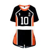Haikyuu Cosplay Costume Hinata Shoyo Shirt Shorts Nishinoya Yuu Halloween Party Uniform