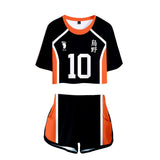 Haikyuu Cosplay Costume Hinata Shoyo Shirt Shorts Nishinoya Yuu Halloween Party Uniform