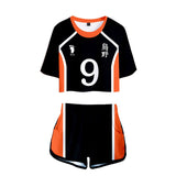 Haikyuu Cosplay Costume Hinata Shoyo Shirt Shorts Nishinoya Yuu Halloween Party Uniform