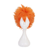 Haikyuu Hinata Shoyo DarkOrange Cosplay Wig Halloween Props