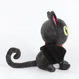 Halloween Bat Cat Plush Toy Soft Stuffed Animal Doll Birthday Holiday Gifts for Kids