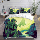 Halo Infinite Cosplay Bedding Sets Duvet Cover Halloween Comforter Sets