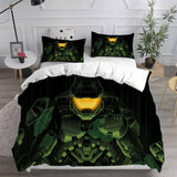 Halo Infinite Cosplay Bedding Sets Duvet Cover Halloween Comforter Sets