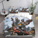 Halo Infinite Cosplay Bedding Sets Duvet Cover Halloween Comforter Sets