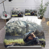 Halo Infinite Cosplay Bedding Sets Duvet Cover Halloween Comforter Sets