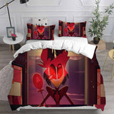 Hazbin Hotel Cosplay Bedding Sets Duvet Cover Halloween Comforter Sets