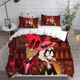 Hazbin Hotel Cosplay Bedding Sets Duvet Cover Halloween Comforter Sets