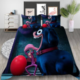 Hotel Transylvania 4 Transformania Cosplay Bedding Set Duvet Cover Halloween Bed Sheets