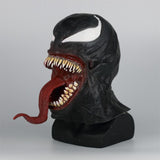 2018 Venom Cosplay Spiderman Dark Superhero Venom/Eddie Brock Latex Masks Helmet - bfjcosplayer