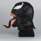 2018 Venom Cosplay Spiderman Dark Superhero Venom/Eddie Brock Latex Masks Helmet - bfjcosplayer