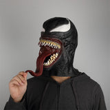2018 Venom Cosplay Spiderman Dark Superhero Venom/Eddie Brock Latex Masks Helmet - bfjcosplayer