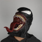 2018 Venom Cosplay Spiderman Dark Superhero Venom/Eddie Brock Latex Masks Helmet - bfjcosplayer