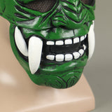 Japanese Ghost Hannya Cosplay Latex Helmet Halloween Props