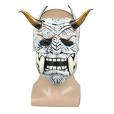 Japanese Ghost Hannya Cosplay Latex Helmet Halloween Props