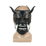Japanese Ghost Hannya Cosplay Latex Helmet Halloween Props