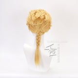 JoJo's Bizarre Adventure Giorno Giovanna Cosplay Wig Halloween Props