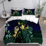 JoJo's Bizarre Adventure Stone Ocean Cosplay Bedding Sets Duvet Cover Halloween Comforter Sets