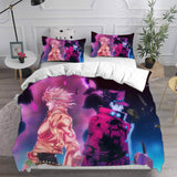 JoJo's Bizarre Adventure Stone Ocean Cosplay Bedding Sets Duvet Cover Halloween Comforter Sets