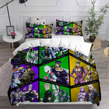 JoJo's Bizarre Adventure Stone Ocean Cosplay Bedding Sets Duvet Cover Halloween Comforter Sets