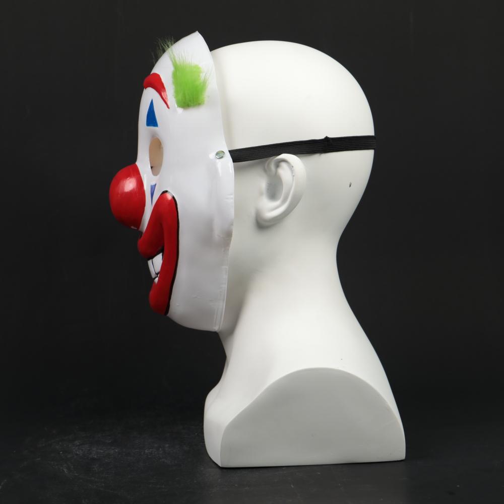 2019 Joker Pennywise Mask Stephen King Clown Cosplay Masks Green Hair Halloween Party Costume Prop - bfjcosplayer