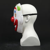 2019 Joker Pennywise Mask Stephen King Clown Cosplay Masks Green Hair Halloween Party Costume Prop - bfjcosplayer