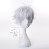 Jujutsu Kaisen Gojo Satoru Silver Cosplay Wig Halloween Props