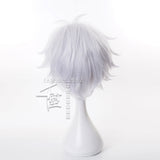 Jujutsu Kaisen Gojo Satoru Silver Cosplay Wig Halloween Props